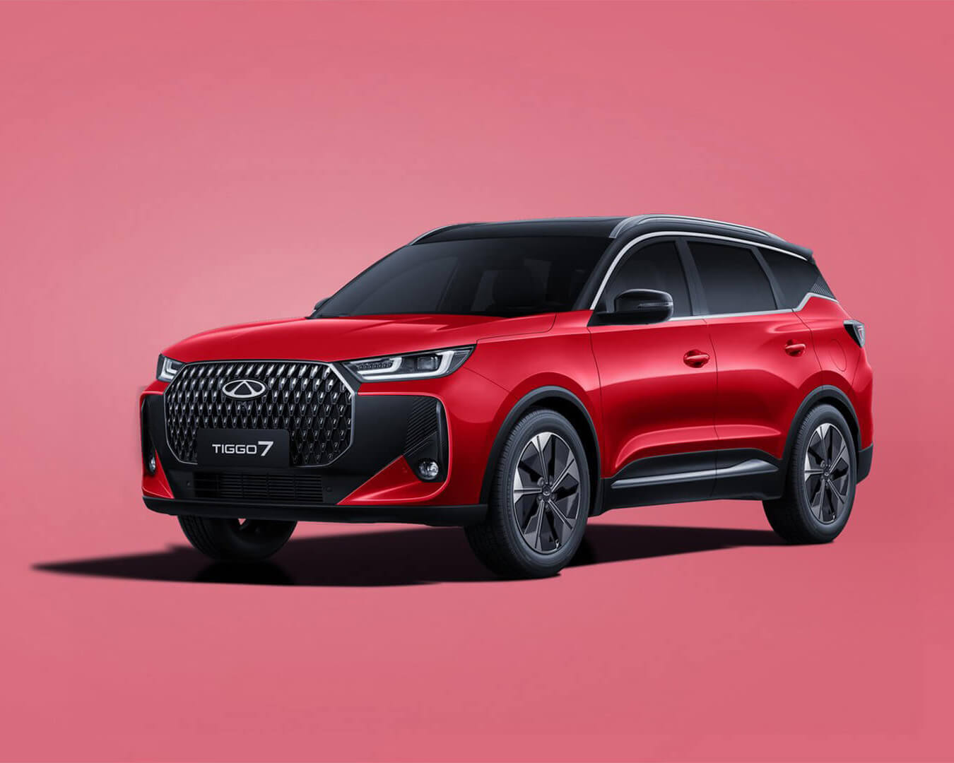 Rich Red / Czarny dach