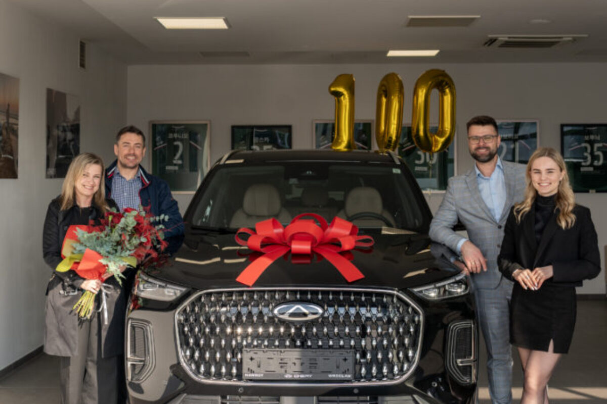 100-tny samochód wydany w&nbsp;Chery Nawrot!